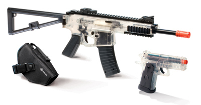 Crosman Pulse Rifle DP80 Spring Airsoft Gun Clear FPS 325