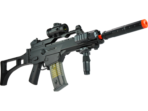 Double Eagle M85P RIS Folding Stock AEG Automatic Electric Gun Airsoft Rifle