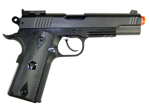 TSD Sports M1911-Tac Spring Airsoft Pistol Heavy Weight, All Black