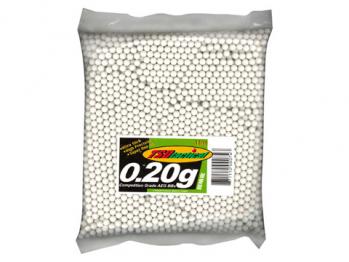 TSD Tactical 6mm .20g Precision BBs - 3000 Round Bag, White