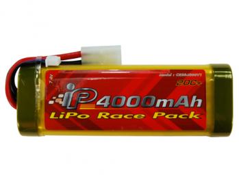 Intellect 7.4V 4000mAh LiPo Battery Large Pack