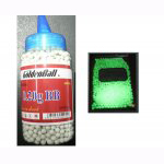 GOLDENBALL 0.20g 2000 round GLOW-IN-THE-DARK 6mm airsoft BBs Airsoft Gun Accessory